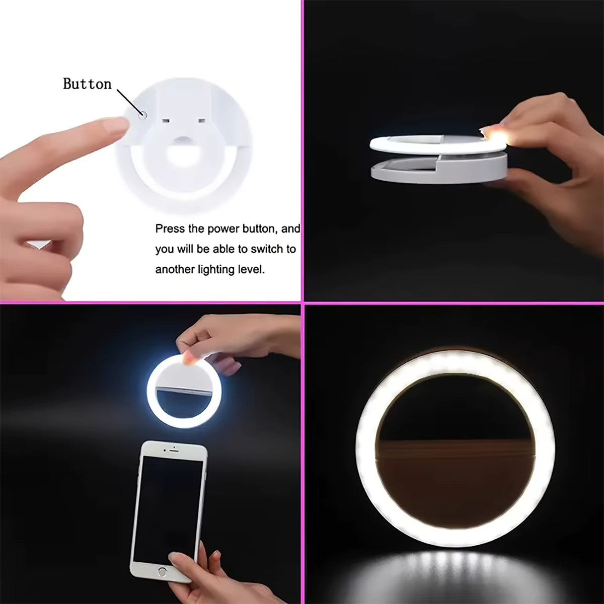 Clip-On Selfie Light