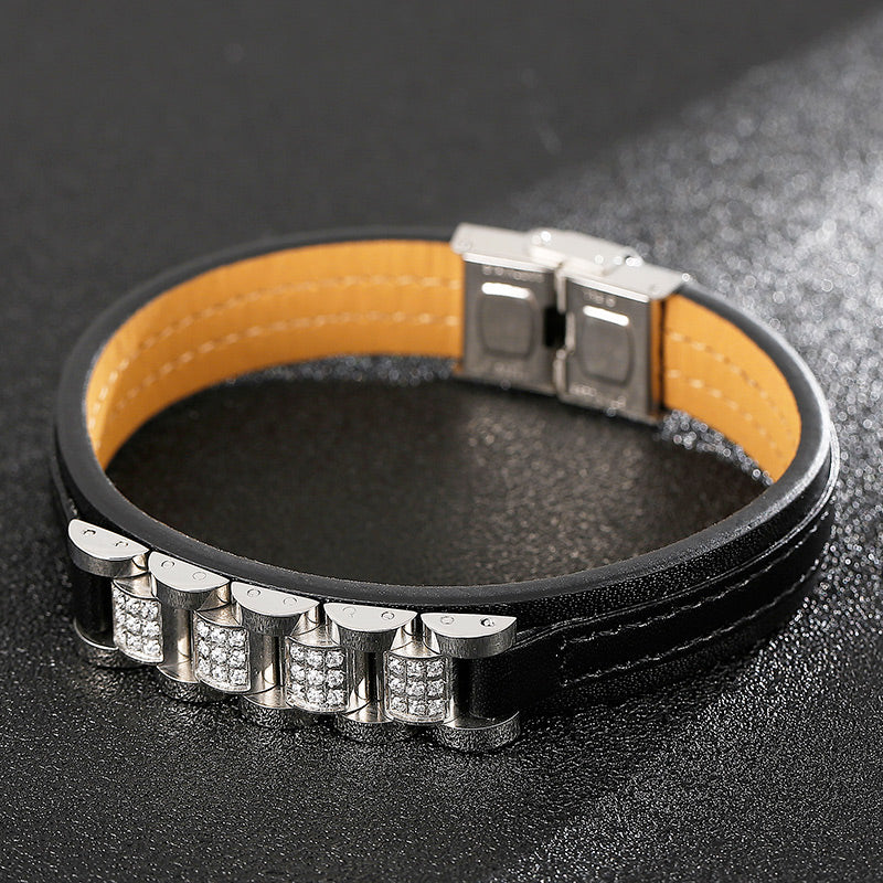 adjustable leather charm accessory