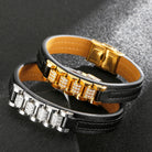 luxury leather bracelet gift