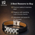 fashion leather bracelet