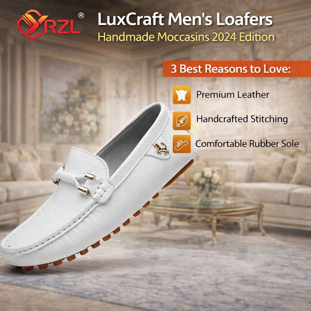 Classic men’s moccasin design