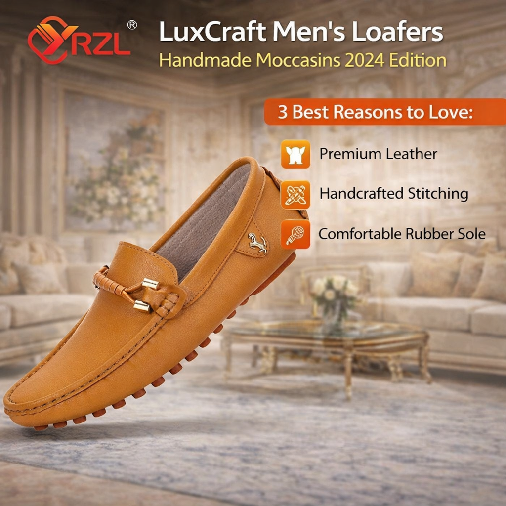 Breathable men’s leather shoes