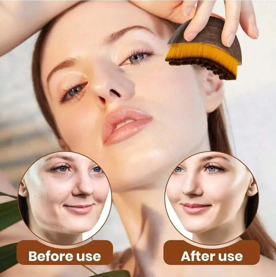 anti puffiness face brush