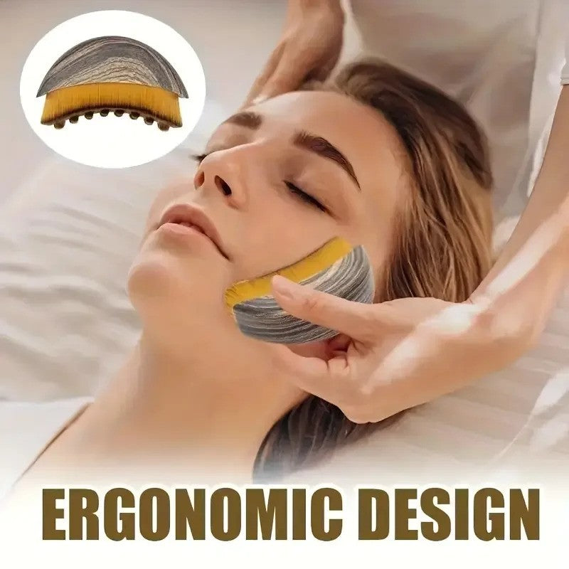 face massage brush skincare
