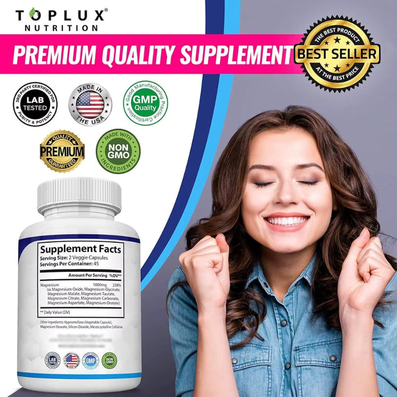 magnesium glycinate citrate malate taurate