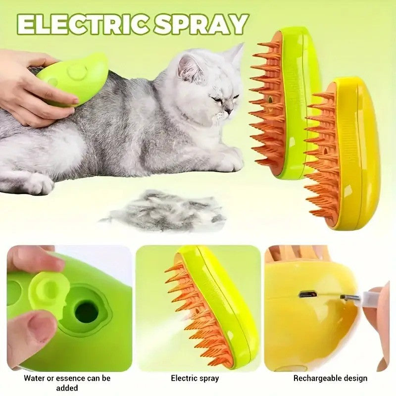 Mango Bliss Pet Brush : Tropical Grooming - Mag & Doudy