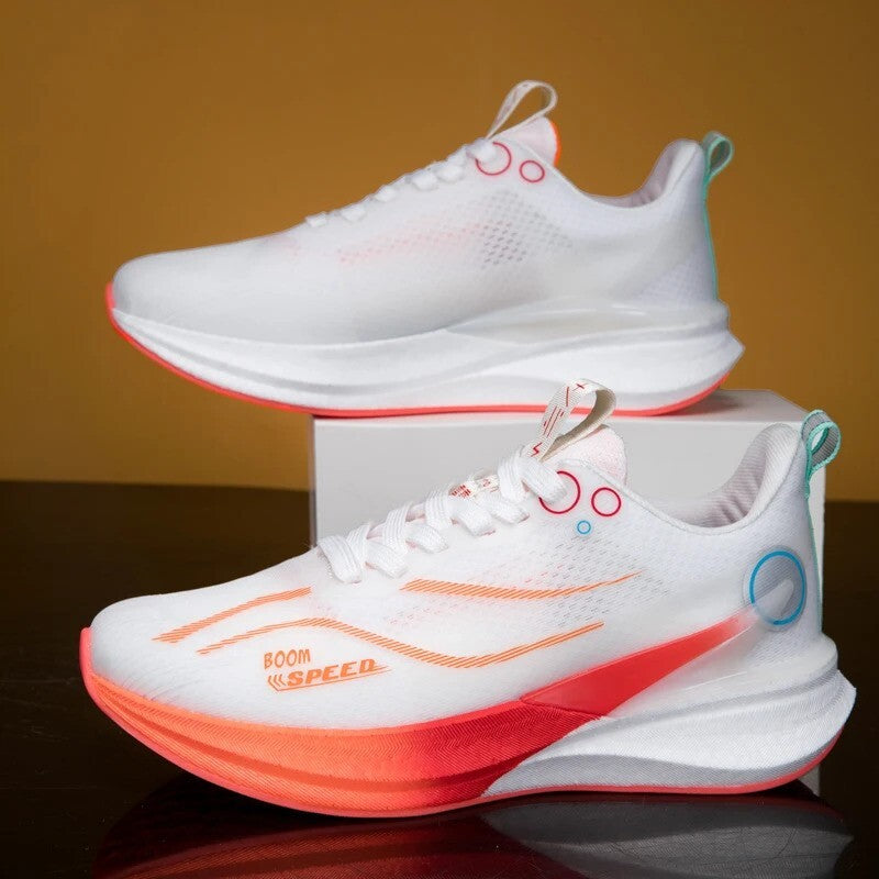 Cushioned long-distance shoes