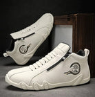 mens fashion side zipper boots