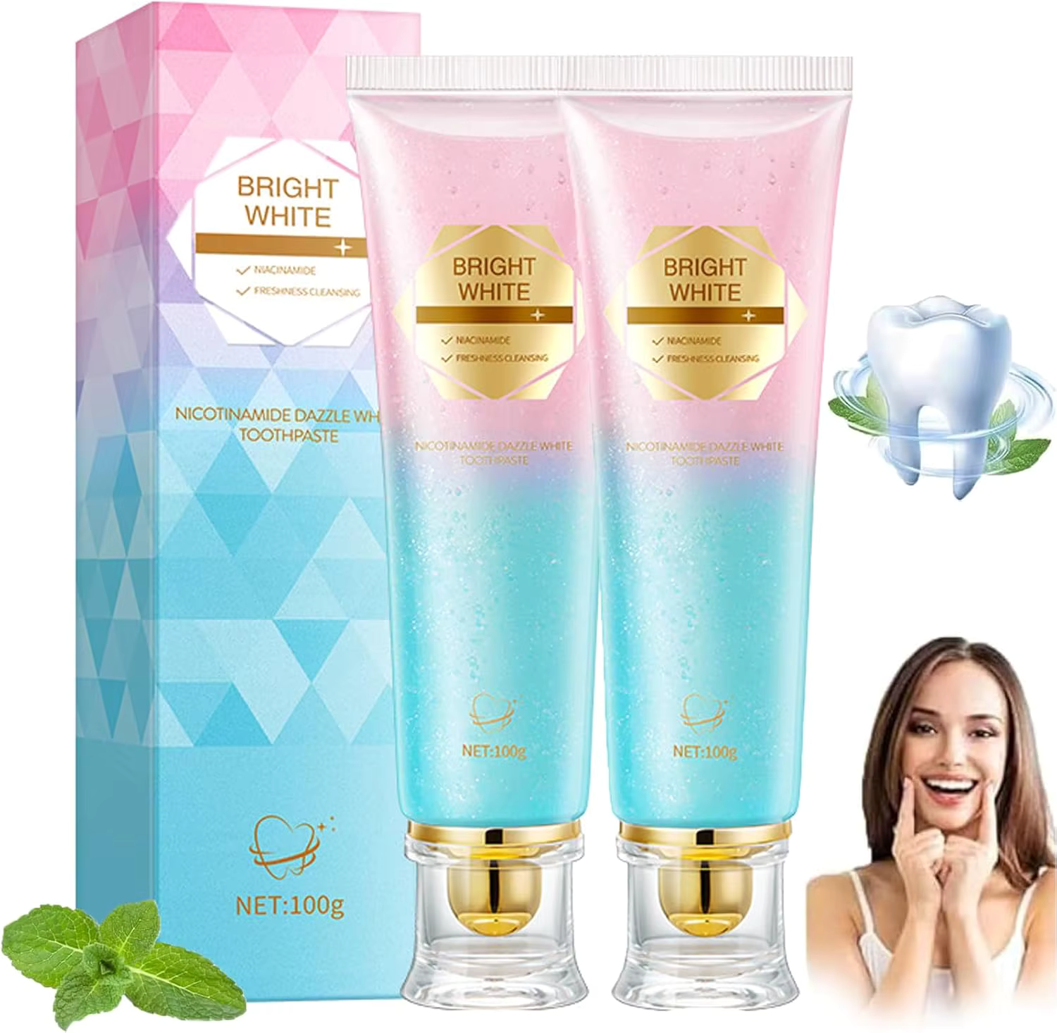 Whitening toothpaste