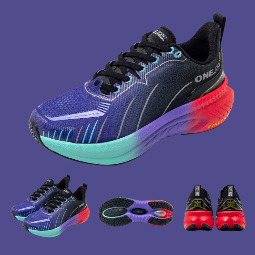 Shock-absorbing air sole shoes