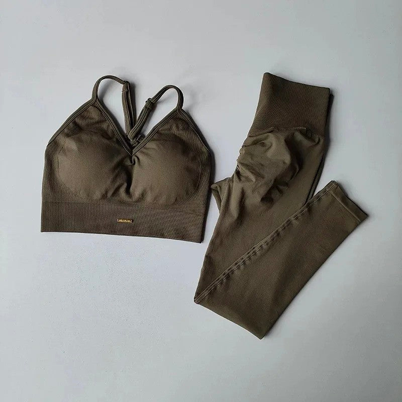 gym outfit women 2 piece