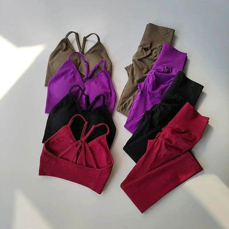 peach lift activewear set