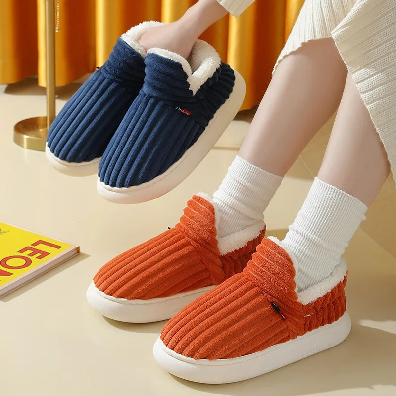 Fashion furry house shoes