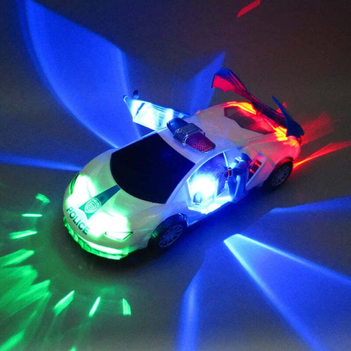 Cool Light Music Kid's Car : LED Music Car - Mag & Doudy