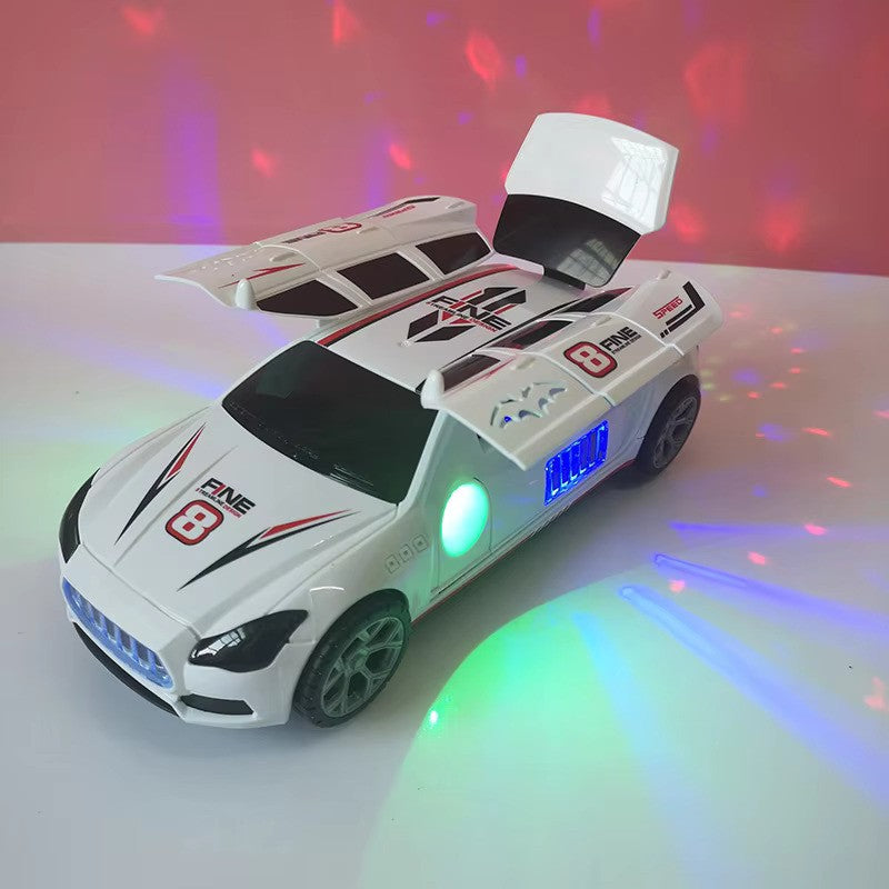 Cool Light Music Kid's Car : LED Music Car - Mag & Doudy