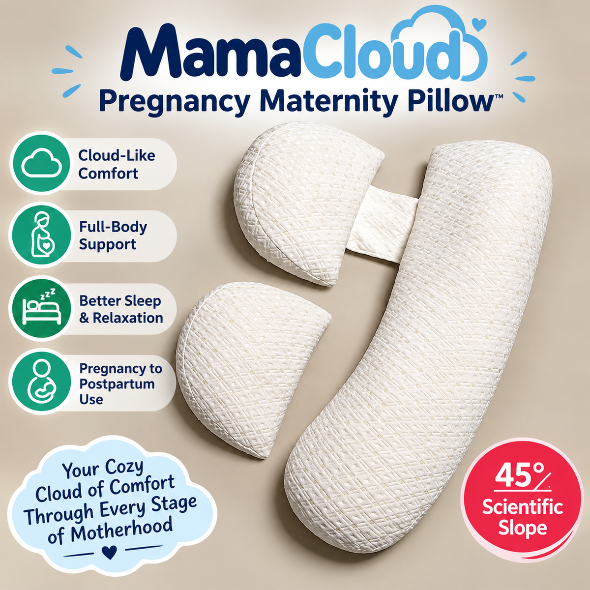 pregnancy support pillow