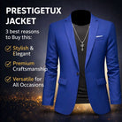 PrestigeTux formal men’s tuxedo jacket