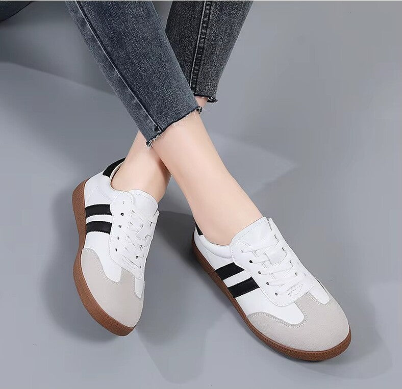 women black white sneakers 