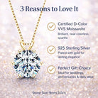 Moissanite Gift Necklace