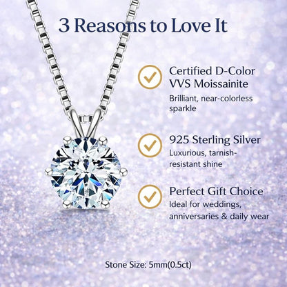 Elegant Women’s Silver Pendant