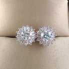 women’s moissanite wedding earrings
