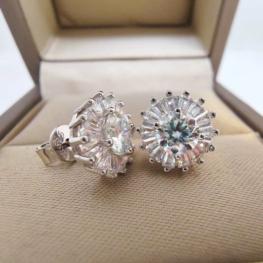 S925 sterling silver earrings
