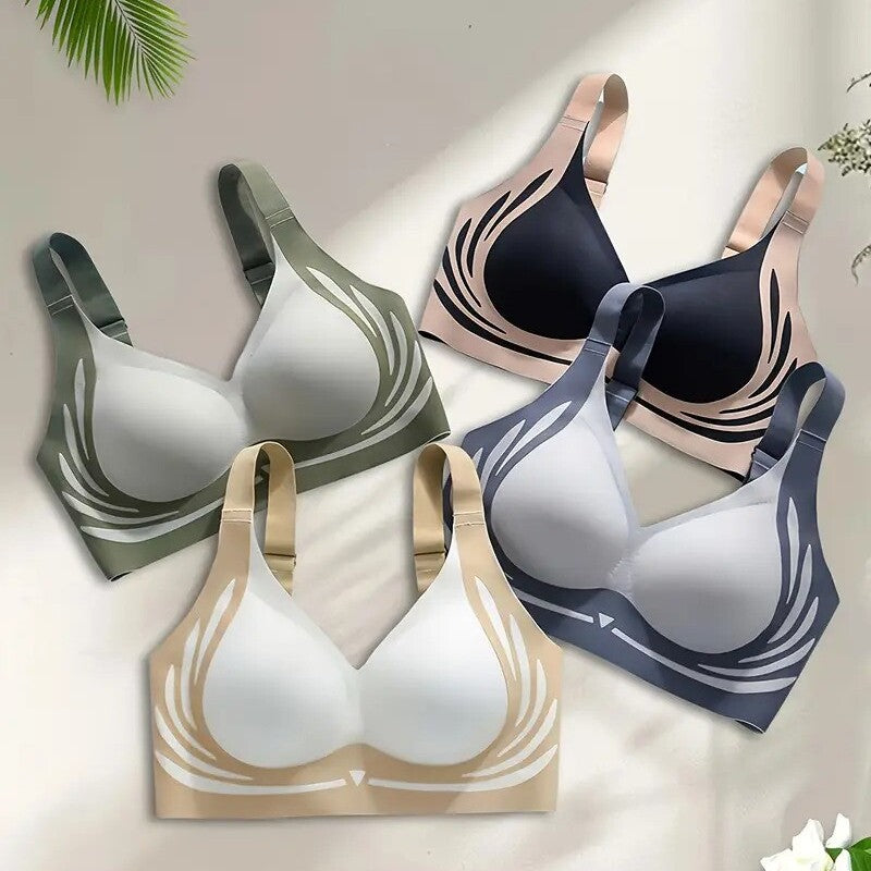 Anti-Sag Wireless Bra : Push-Up Bra - Mag & Doudy