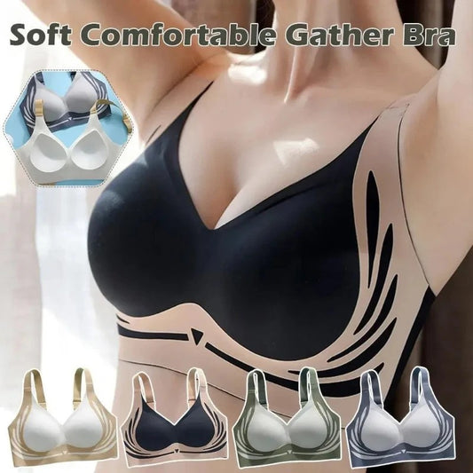 Anti-Sag Wireless Bra : Push-Up Bra - Mag & Doudy