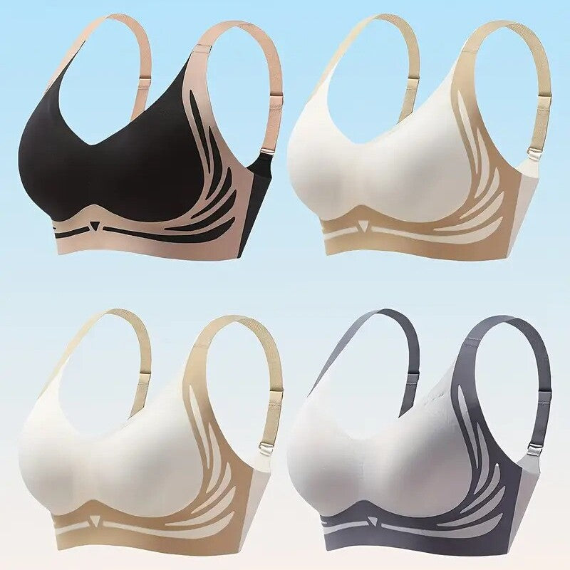 Anti-Sag Wireless Bra : Push-Up Bra - Mag & Doudy