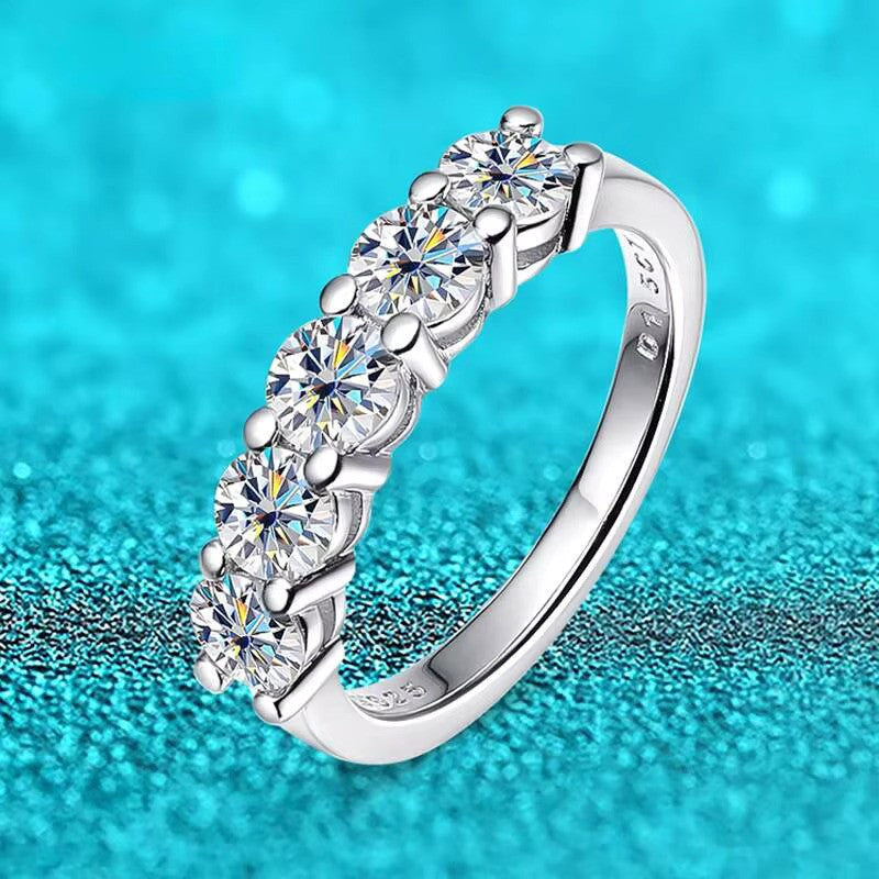 DazzlePure Moissanite Bridal Ring