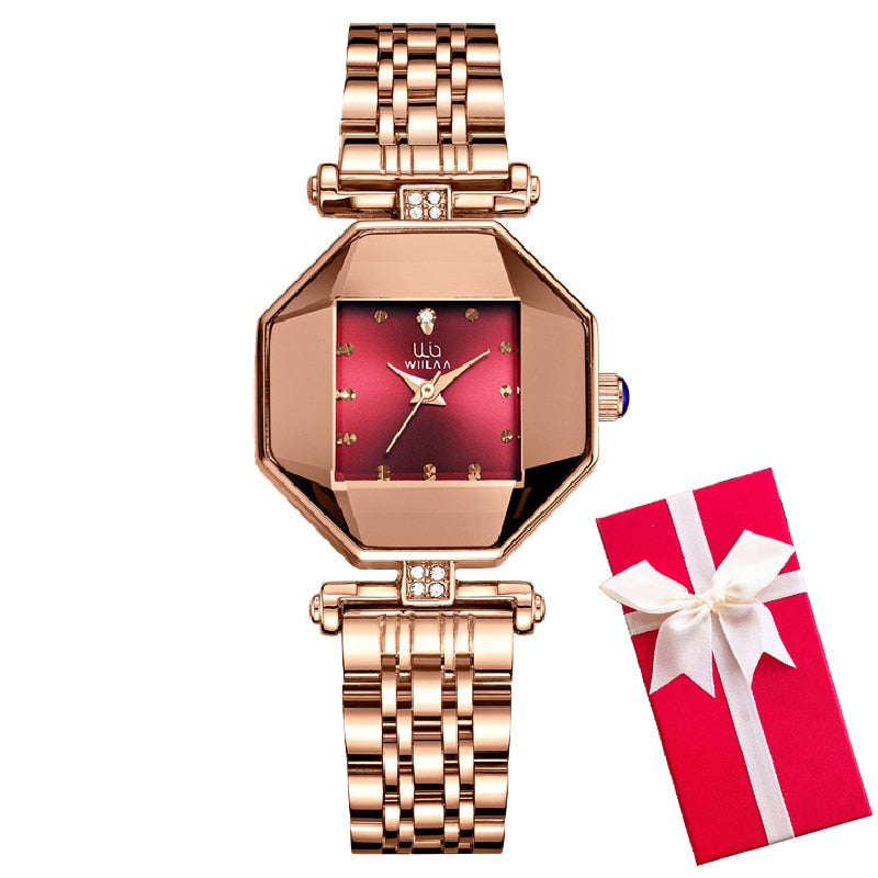chic Glimmerose watch for casual and formal wear- Mag & Doudy