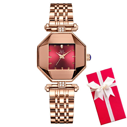 chic Glimmerose watch for casual and formal wear- Mag & Doudy