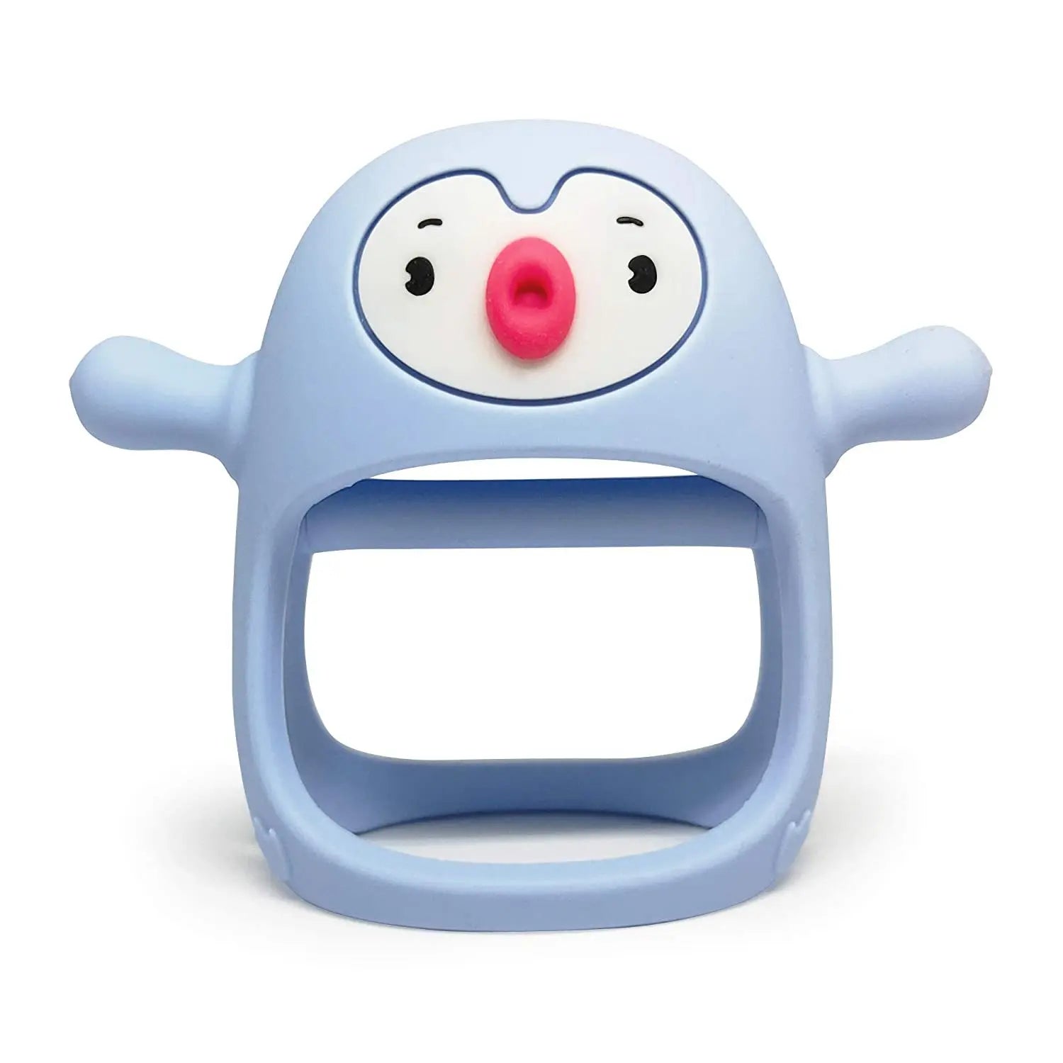 Blue baby teether