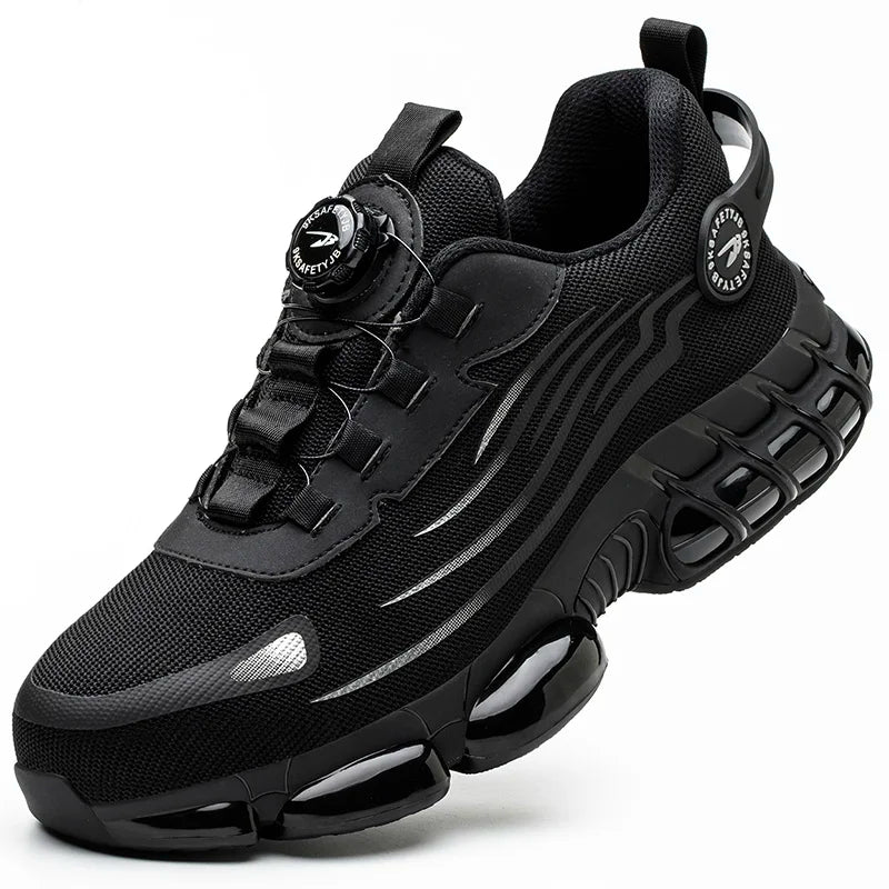 SafeStep Rotating Safety Shoes: IronFlex Security Work Sneakers - Mag & Doudy