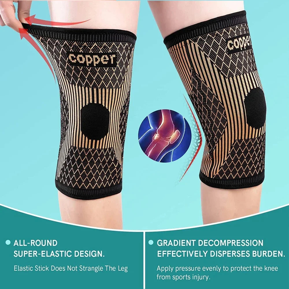 PainShield Copper Knee Brace : Trusted Support for Sports, Joint Pain & Everyday Movement - Mag & Doudy