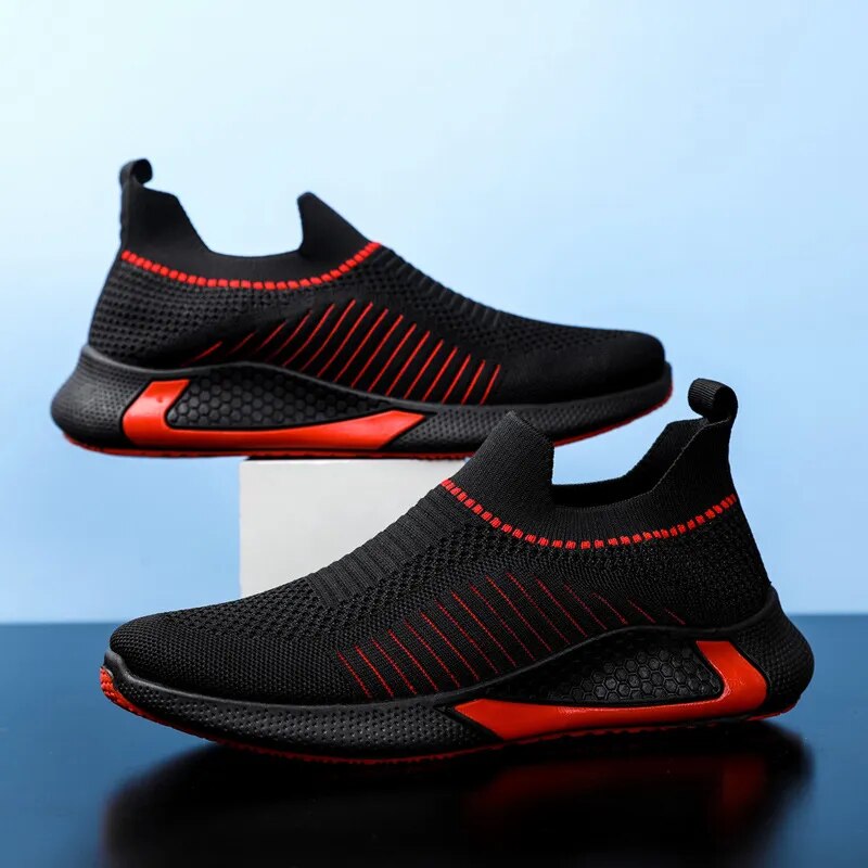 AirKnit Sports Shoes : Breathable athletic footwear - Mag & Doudy