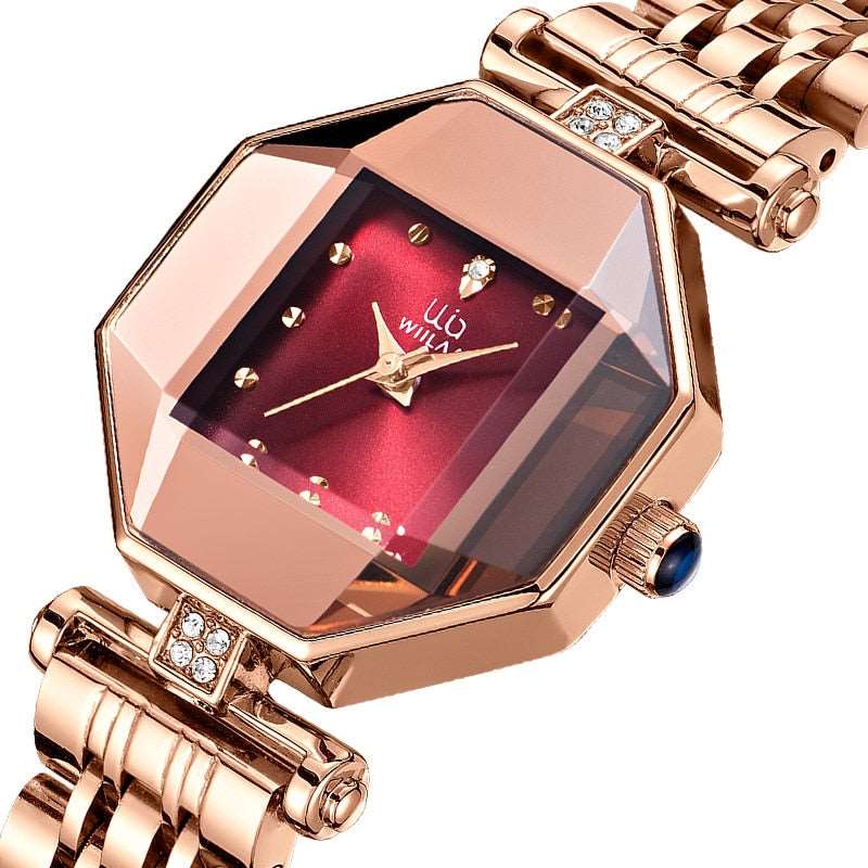 Glimmerose luxury rose gold style watch