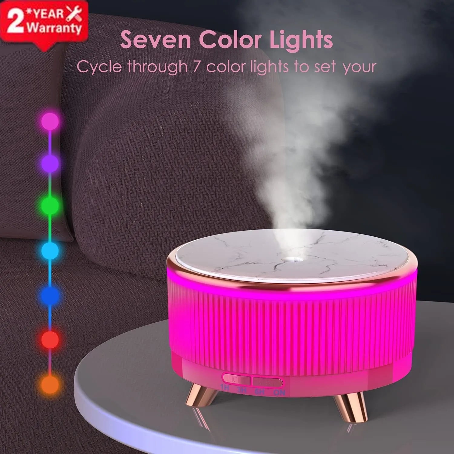 AromaGlow Mistifier : Essential Oil Diffuser - Mag & Doudy