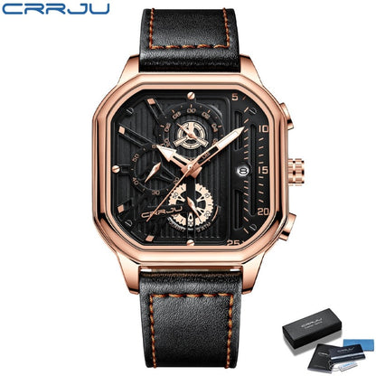 Gold chronograph watch - Mag & Doudy