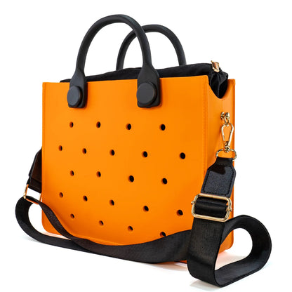 AquaCharm EVA Tote: Fashionable Waterproof Beach Bag - Mag & Doudy
