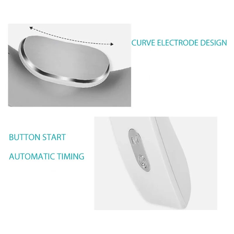 curve electrode design and button start feature