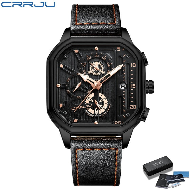 Classic men’s gold watch - Mag & Doudy