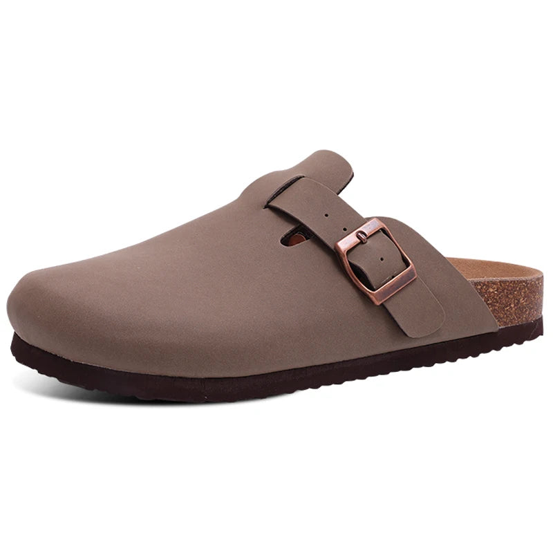 ComfyCork Suede Sandals : Stylishly Comfortable - Mag & Doudy