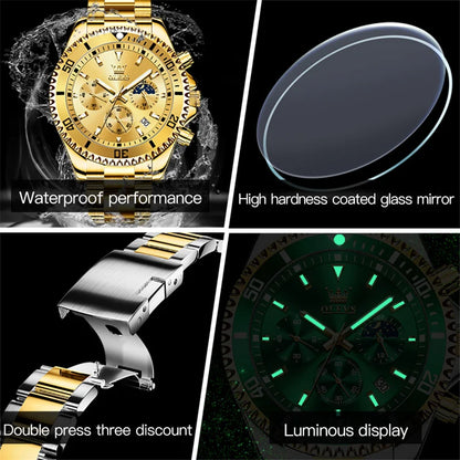 GoldLux Watch : Elegance in Gold - Mag & Doudy