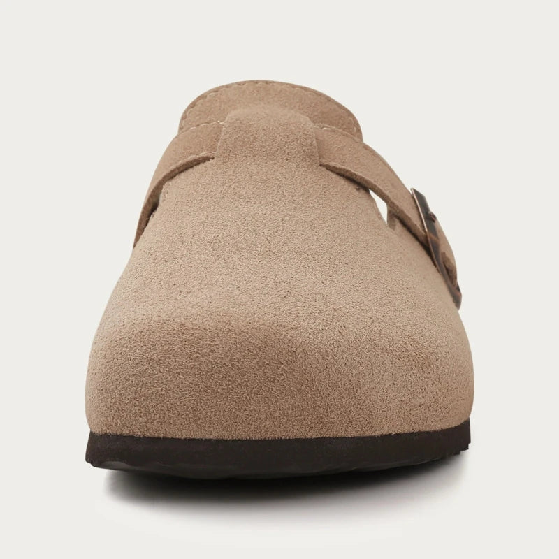 ComfyCork Suede Sandals : Stylishly Comfortable - Mag & Doudy