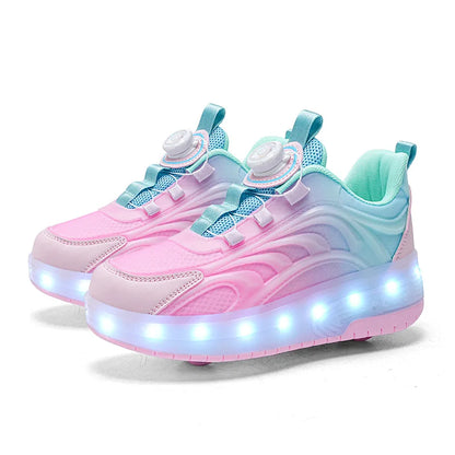 Children two-wheel shoes