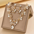 elegant collar necklace set
