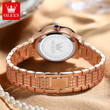 Crystal dial women’s watch