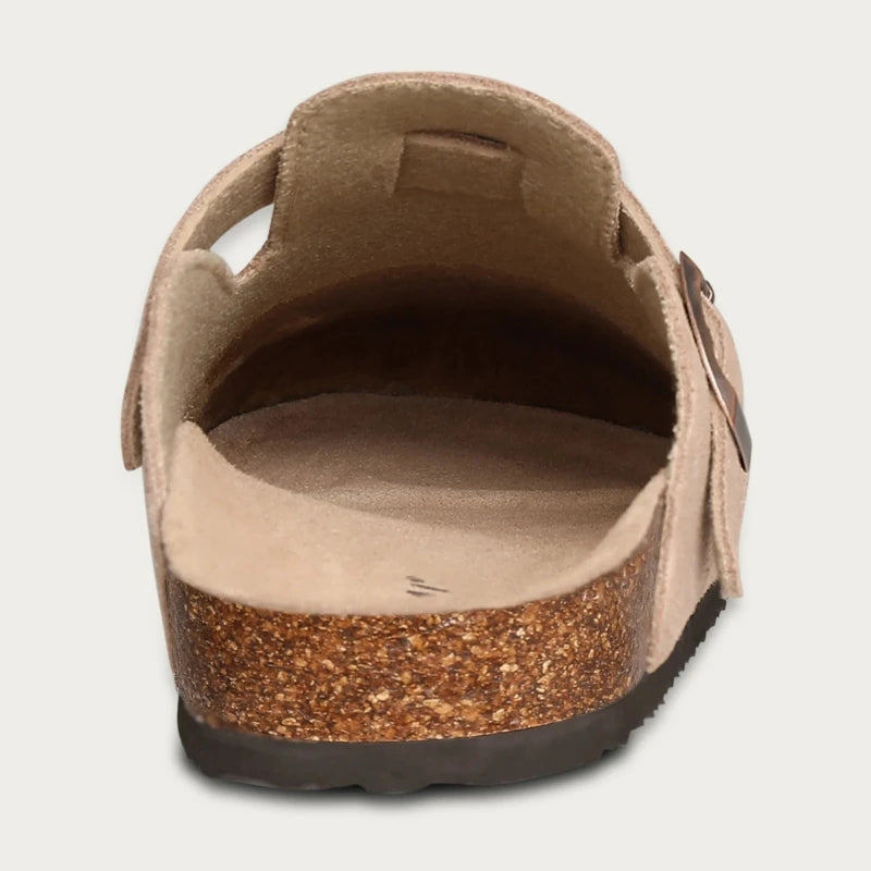 ComfyCork Suede Sandals : Stylishly Comfortable - Mag & Doudy