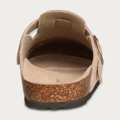 ComfyCork Suede Sandals : Stylishly Comfortable - Mag & Doudy